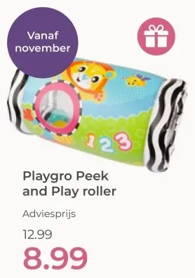 Aanbieding: Playgro Peek and Play roller