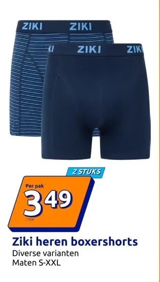Promotie: Heren boxershorts