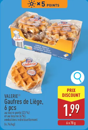 Offre: Gaufres de Liège