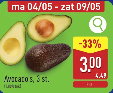 Promotie: Avocado's