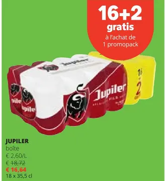 Offre: JUPILER boîte