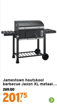 Aanbieding: Jamestown houtskool barbecue Jaxon XL metaal