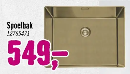 Aanbieding: Spoelbak