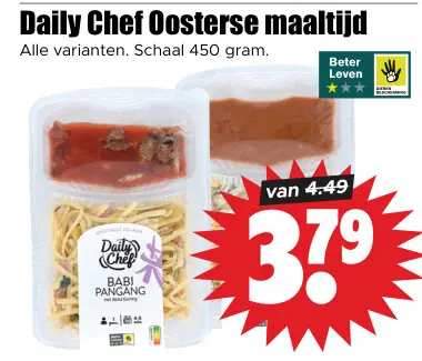 Aanbieding: Oosterse maaltijd