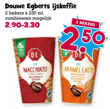 Aanbieding: Douwe Egberts ijskoffie