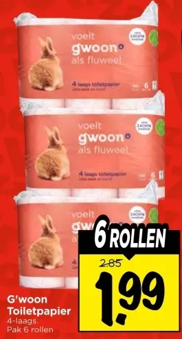 Aanbieding: Toiletpapier