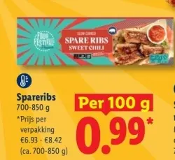 Aanbieding: Spareribs Sweet Chili