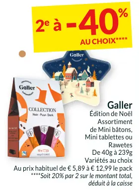 Offre: Édition de Noël Assortiment de Mini bâtons