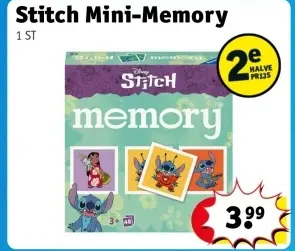 Aanbieding: Stitch Mini-Memory