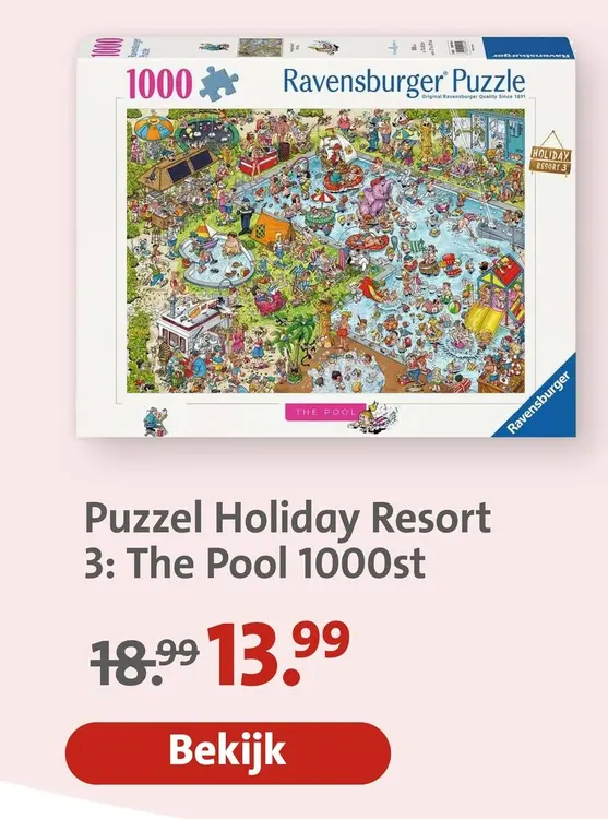 Aanbieding: Puzzel Holiday Resort 3: The Pool