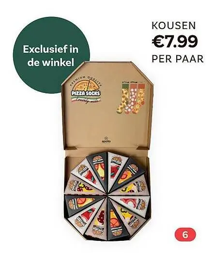 Promotie: Pizza Socks