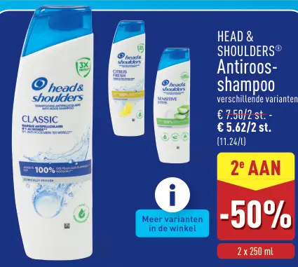 Promotie: Antiroos-shampoo