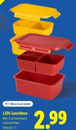 Aanbieding: LIDL lunchbox