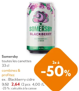 Offre: Blackberry cidre
