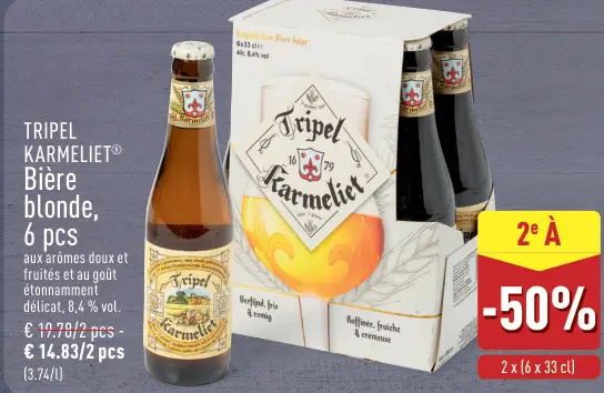 Offre: Bière blonde