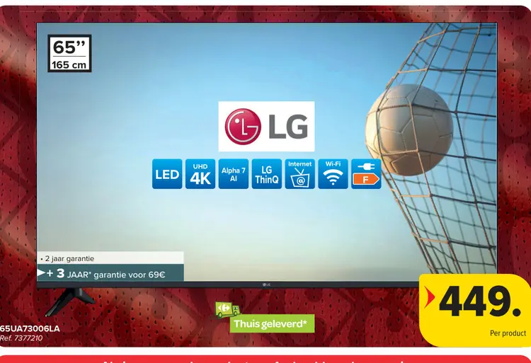 Promotie: Lg 65ua73006la