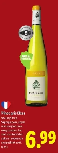 Aanbieding: Pinot gris Elzas