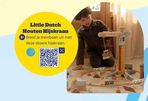 Aanbieding: Houten Hijskraan