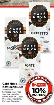 Aanbieding: Café Nova Koffiecapsules