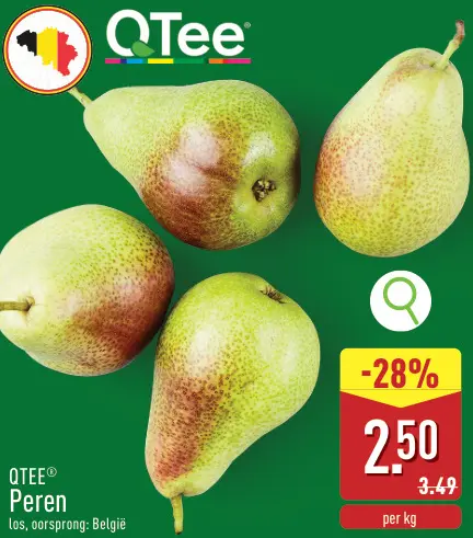 Promotie: QTee Peren