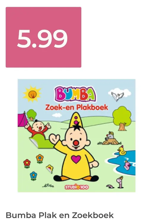 Aanbieding: Bumba Plak en Zoekboek