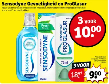 Aanbieding: Sensodyne Gevoeligheid en ProGlasur