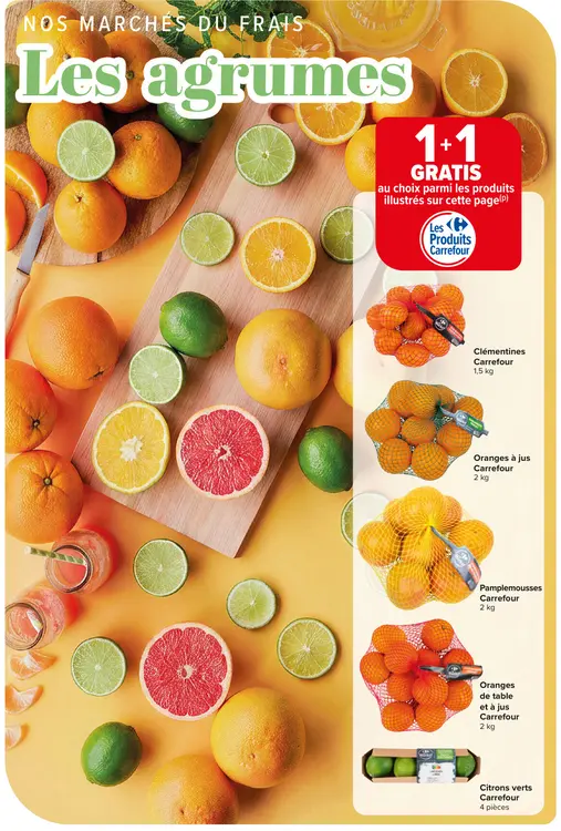 Offre: Les agrumes