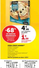 Offre: Pizza crust