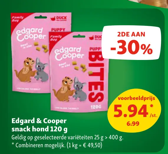 Promotie: snack hond