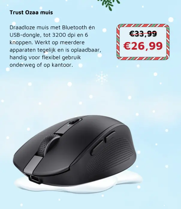 Aanbieding: Trust Ozaa muis