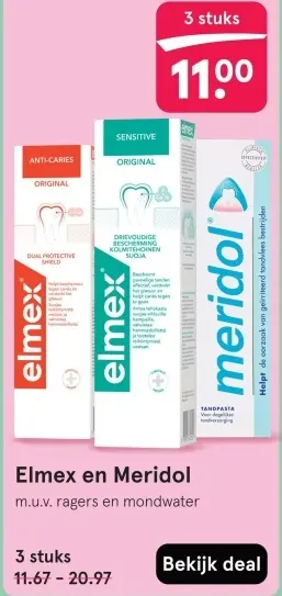 Aanbieding: Elmex en Meridol