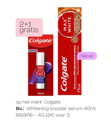 Promotie: Whitening booster serum
