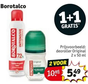 Aanbieding: Borotalco