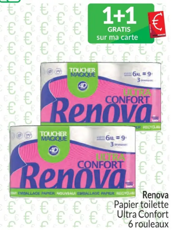 Offre: Papier toilette ultra confort