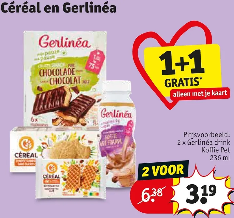 Promotie: Céréal en Gerlinéa