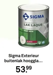 Aanbieding: Exterieur buitenlak hoogglans