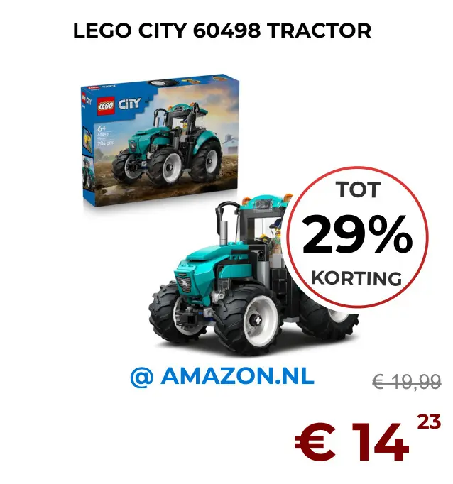 Aanbieding: Lego city 60498 tractor
