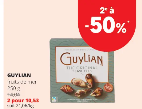 Offre: Fruits de mer