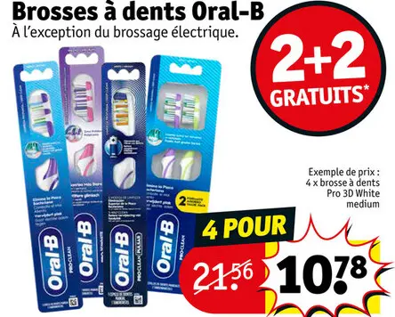 Offre: Brosses à dents