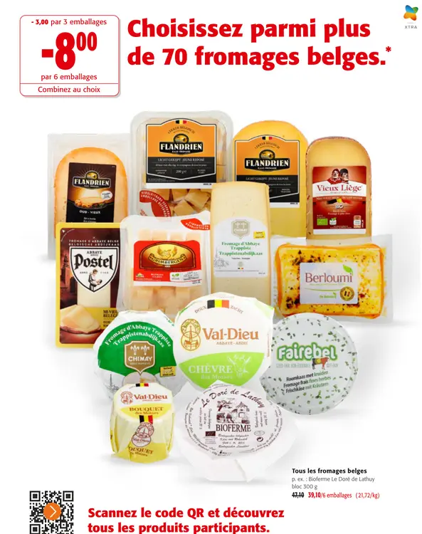 Offre: Fromages belges