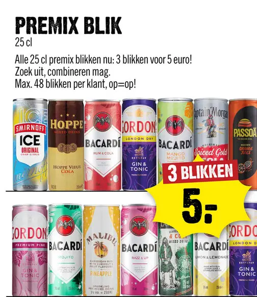 Aanbieding: Premix blik