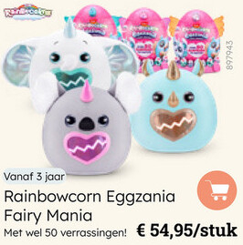 Aanbieding: Rainbowcorn Eggzania Fairy Mania