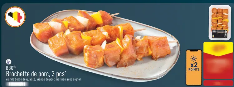 Offre: Brochette de porc