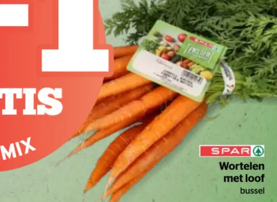 Promotie: Wortelen met loof