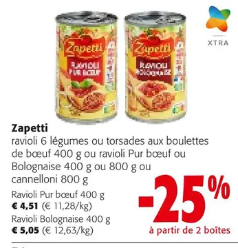 Offre: Zapetti