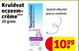 Aanbieding: Kruidvat eczeem-crème
