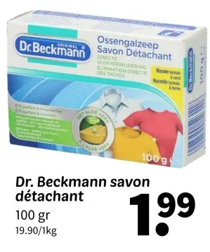 Offre: Dr. Beckmann savon détachant