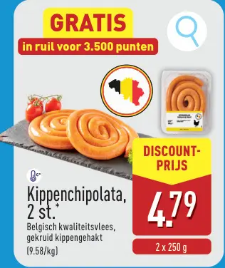 Promotie: Kippenchipolata