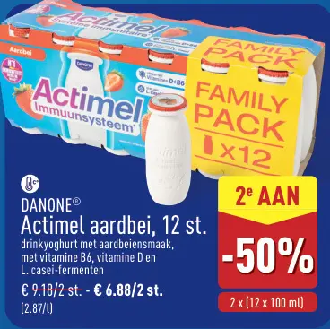 Promotie: Actimel aardbei