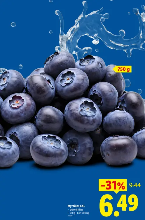 Offre: Myrtilles XXL